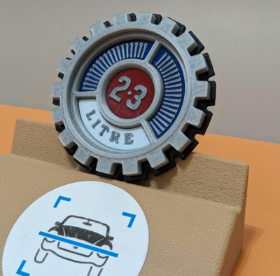 1977-1985 Courier Grill Emblem 2.3 - 3D Printed - Project Howe
