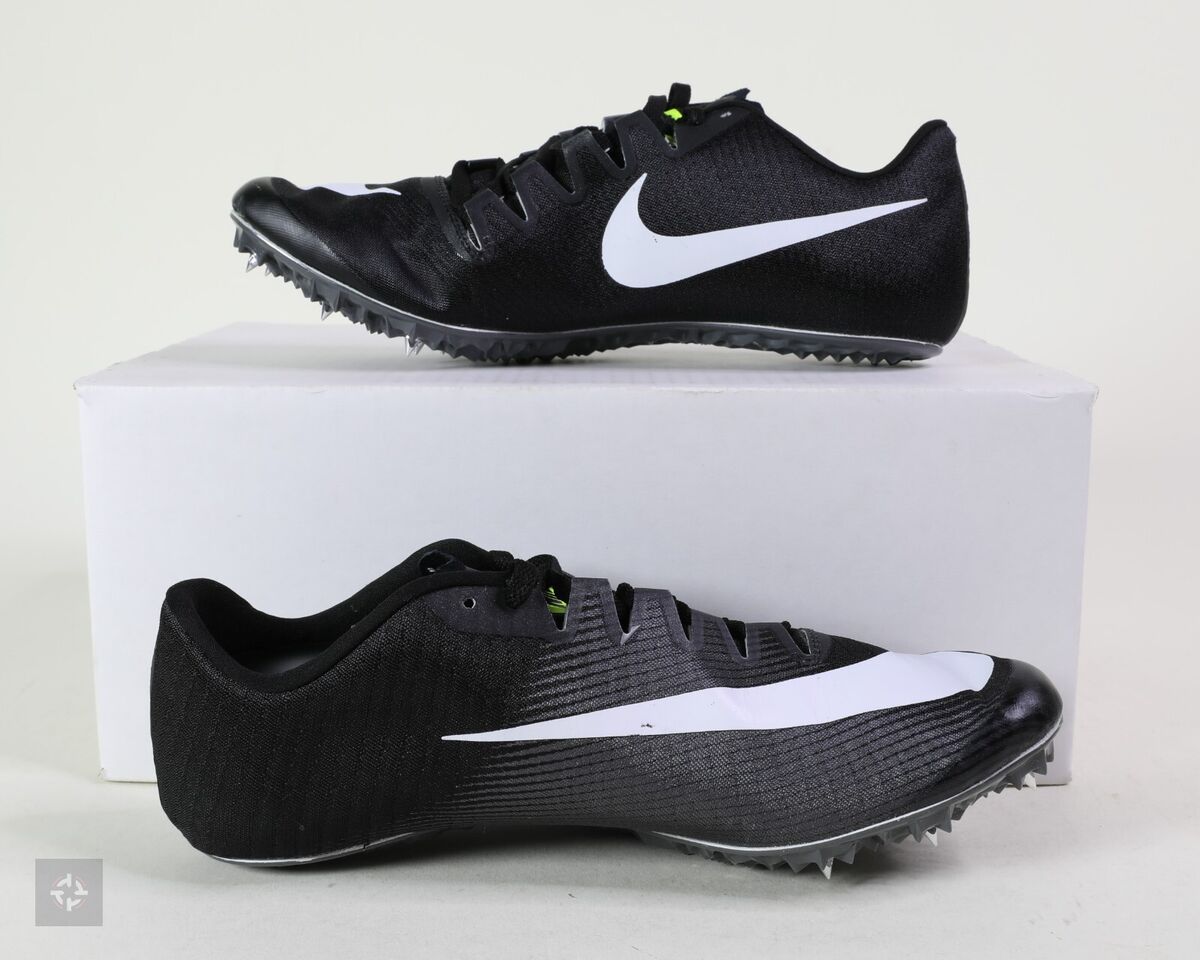 Nike Zoom Ja Fly 3 Black White Athletic Track Spikes Men's Nike Zoom Ja Fly 3 Black White Athletic Track Spikes Men's