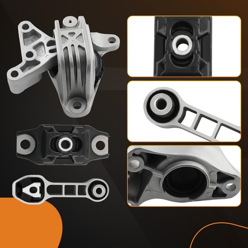 Engine Motor & Trans Mount Set For Fiat 500 1.4L 12-18 9893 9895 9876 68073217AD - Bild 5 von 12