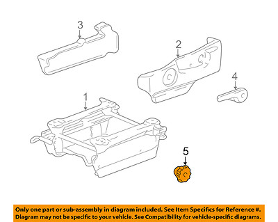 Buick GM OEM 04-07 Rendezvous Seat Track-Seat Adjust Knob ...