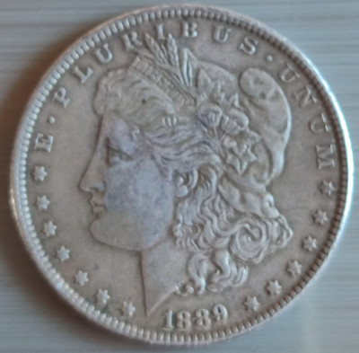USA 1 Dollar 1889 Morgan Dollar vorzüglich