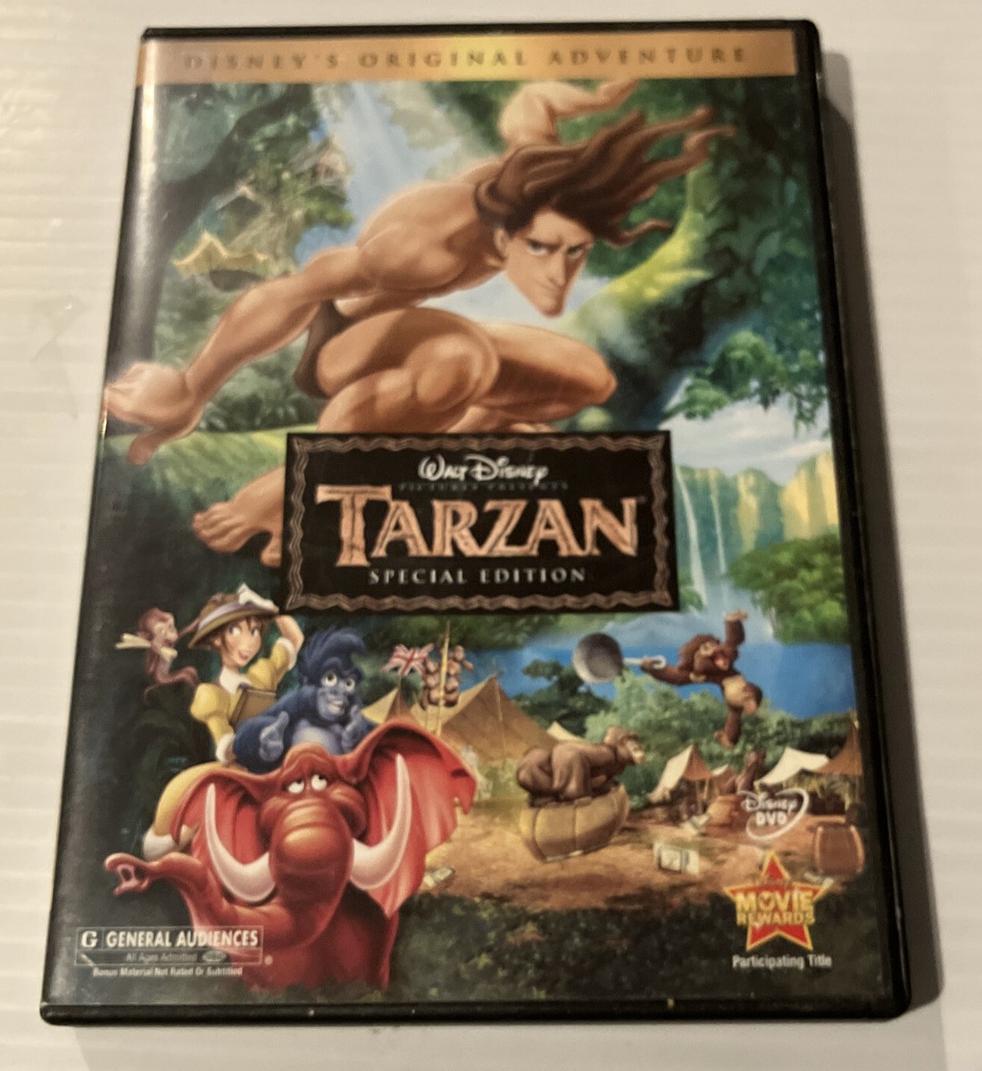 Tarzan (Special Edition) - Disney's Original Adventure DVD - VG | eBay