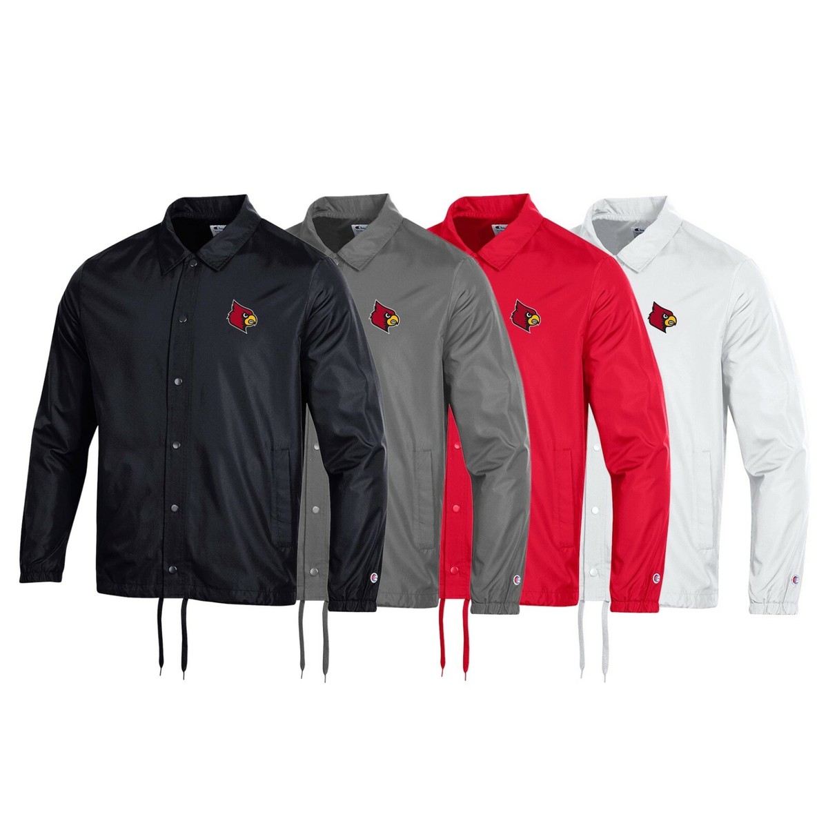 Louisville Cardinals NCAA Men's Champion Classic Coaches Jacket