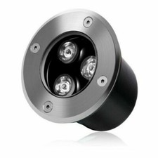 LED Landscape Lighting 3W In Ground Well IP67 110V Waterproof Cool Warm White