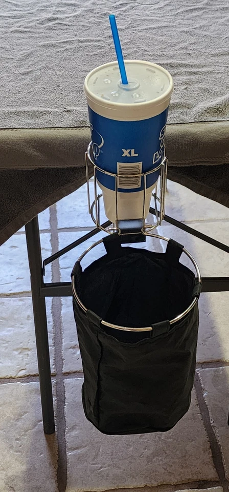 Crafter's Sidekick! Cup Holder/Scrap Bin. Drink Holder.  - Image 3 of 4