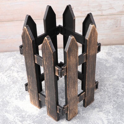  25 PCs Kunststoffzaun Weihnachtsbaumzaun Weihnachtsbaum dekoratives Accessoires