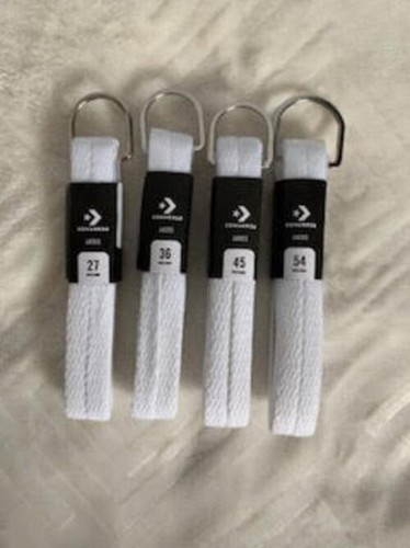 New Converse & Nike Black White Yellow Purple Blue 54 45 39 36 27 Inch Shoelaces - Picture 27 of 99