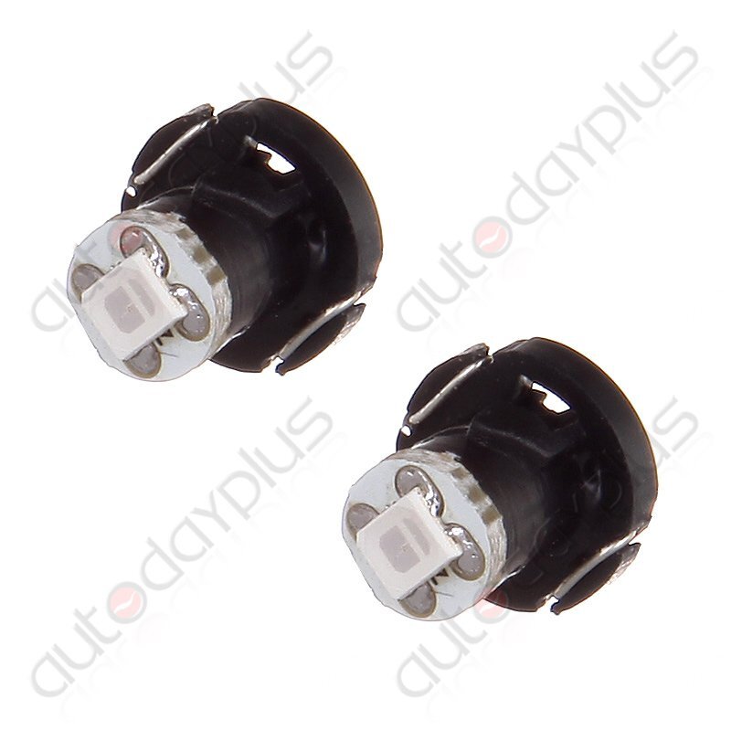 20-Pack T4/T4.2 Neo Wedge Blue LED Bulbs For HVAC & Climate Control – 12V, 2835 SMD