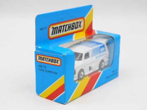 Matchbox Superfast Ford Supervan 2 Macau 80S MB-72 In Blue Box - Picture 2 of 3