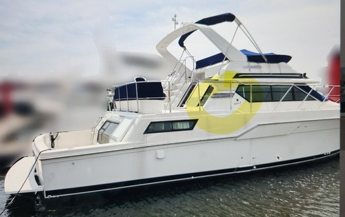 Wellcraft 46 Cockpit Motor Yacht CMY Decorative Accent Stainless Bracket Port - Picture 7 of 8