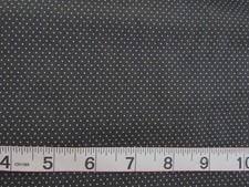 1 yd 100 Cotton Fabric Dark Blue with Tiny White Dots