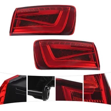 A Pair Tail Lights For 2015-16 Audi A3 L+R Driver Passenger Side LED Rear Lights