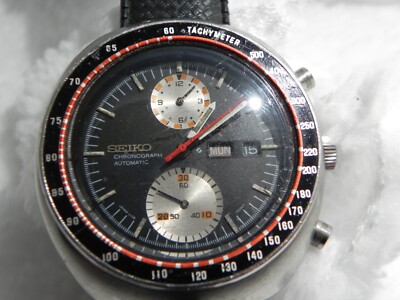 SEIKO UFO Yachtsman Chronograph Automatic Cal.6138-0011 Vintage Dive Watch
