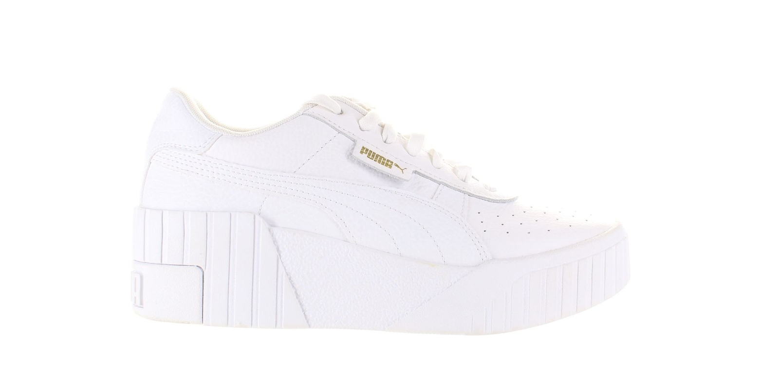 PUMA Womens Cali White Fashion Sneaker Size 8.5 (6956629)