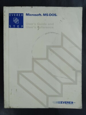 Everex Systems Step Microsoft MD-DOS Benutzerhandbuch Buch MAN-00243-21 MAN0024321