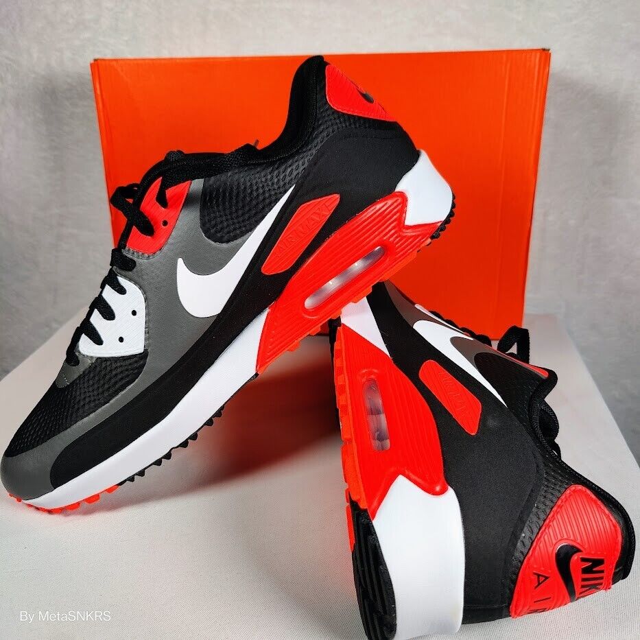 Nike Infrared Air Max 90 Golf Shoes