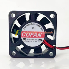 1pc brand New COFAN F-4010M12BII 0.16A DC12V 40mm 4010 4CM 3-wire cooling fan