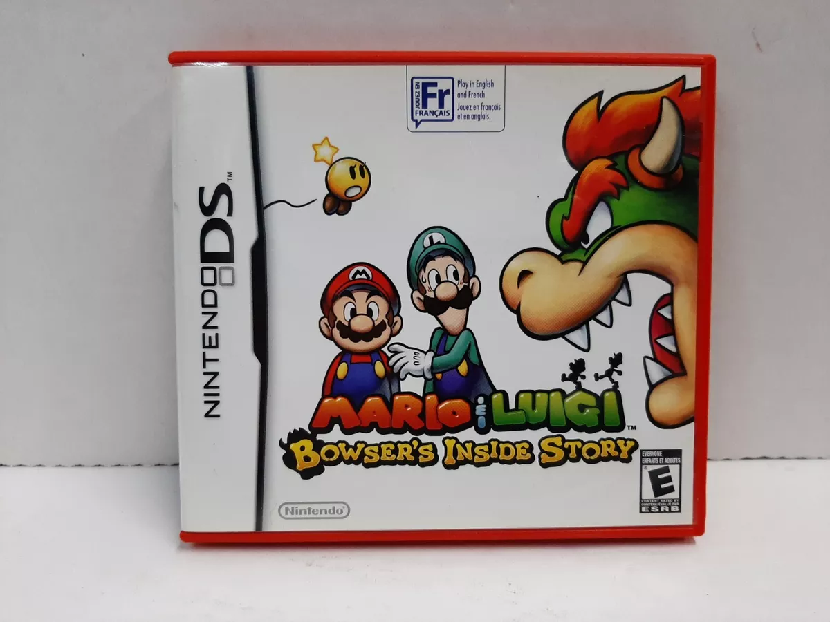 Mario and Luigi: Bowser's Inside Story Nintendo DS Complete Lowest   Price