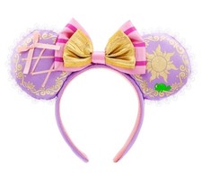 2025 Disney Tangled Rapunzel Pascal Minnie Ears Headband Authentic NEW from USA