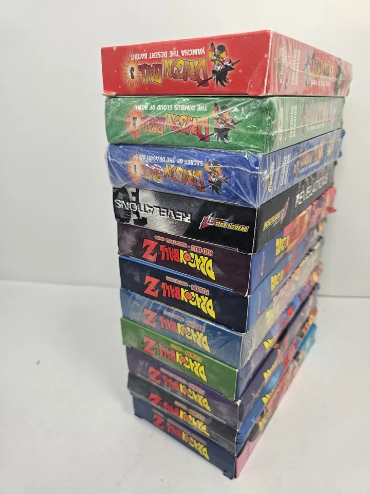Dragon Ball 1-3 Mixed GT VHS Tape Lot of 11 Funimation Anime Maijin Buu DBZ - Image 3 of 4