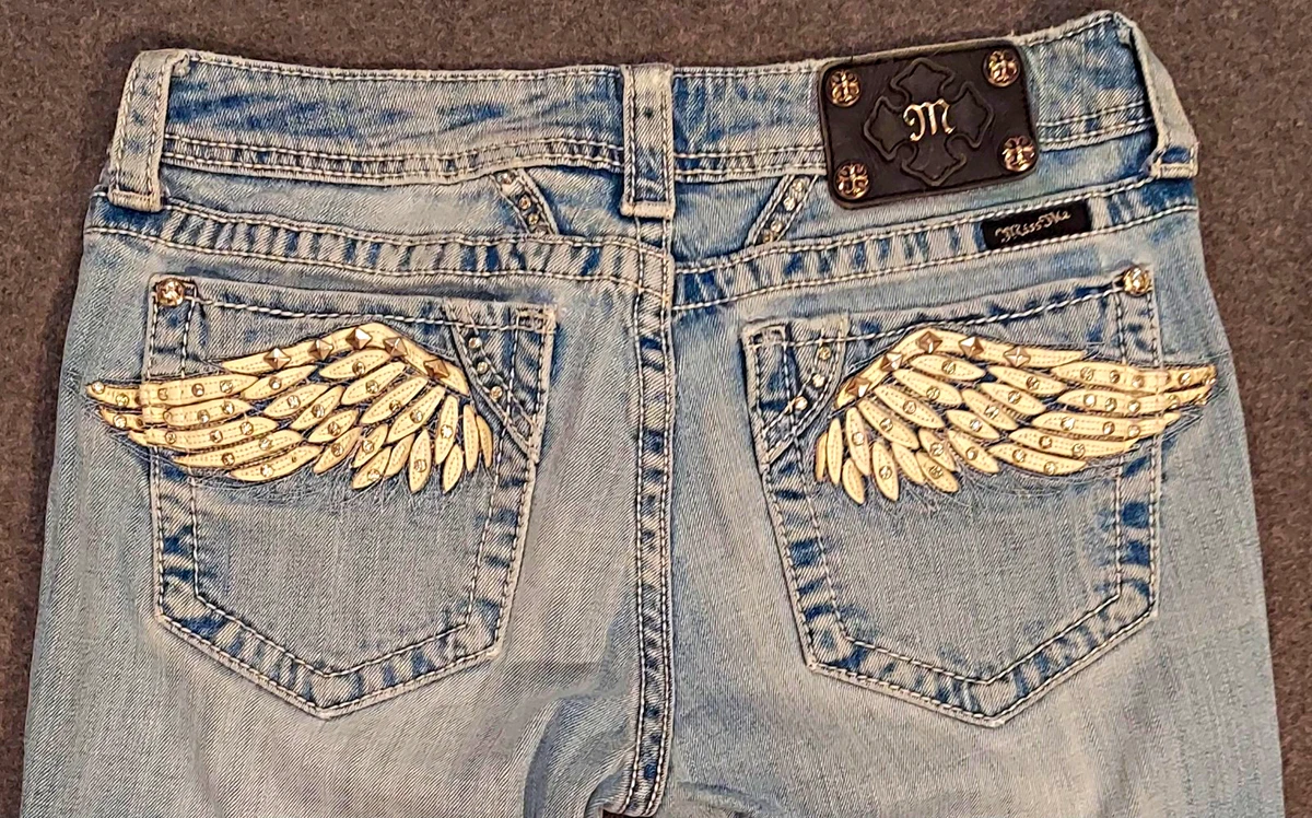 Miss Me Regular Size Low (6.5-8.5 in) Rise Jeans for Women for