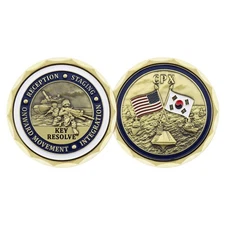 KEY RESOLVE MILITARY EXERCISE COIN