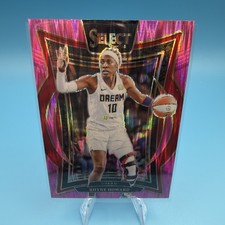 2025 Panini Select WNBA - Concourse Rhyne Howard Pink Flash Prizm #45 Dream