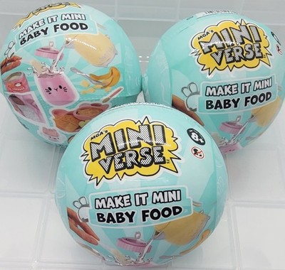 Miniverse ** BABY FOOD ** CHOOSE Make It Mini Daily Shipping