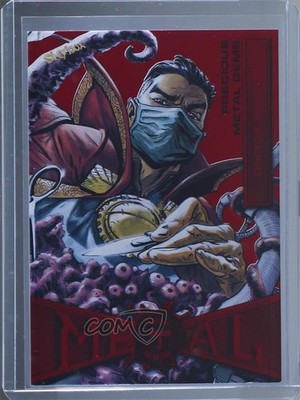 2022 Upper Deck Marvel Metal Universe Spider-Man PMG Red /100 Doctor Strange u3i