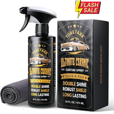 #ad Carceracot Ceramic Coating for Cars 16 oz. Unmatched Shine Nano Car Wax... $21.36