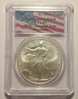 2001 SILVER EAGLE DOLLAR 9-11 WTC GROUND ZERO RECOVERY PCGS GEM UNCIRCULATED $1