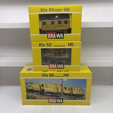 Brawa Ho Klv 53 Crane Car Klv 60 Motor Car And Klv 96 Propane Tank Car. Brawa Ho Klv 53 Crane Car Klv 60 Motor Car And Klv 96 Propane Tank Car.