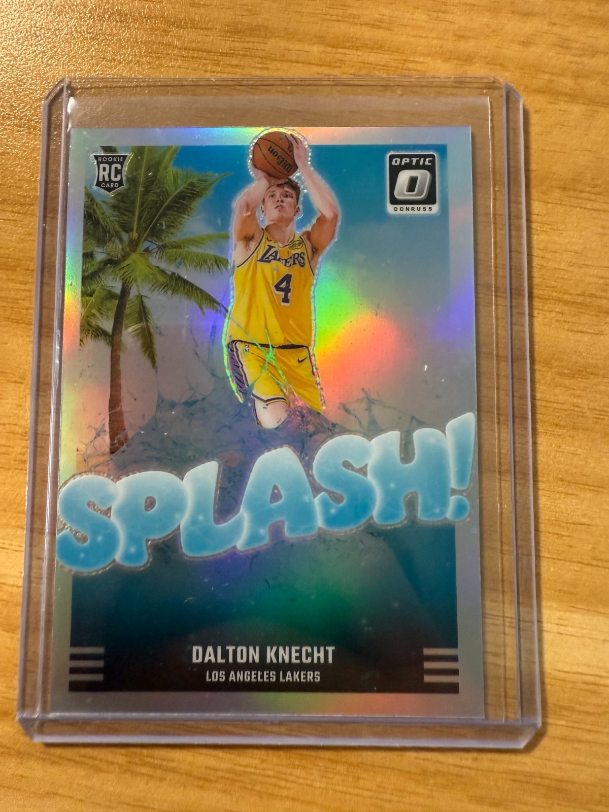 2024-25 Panini Donruss Optic - Splash! Dalton Knecht Holo Prizm