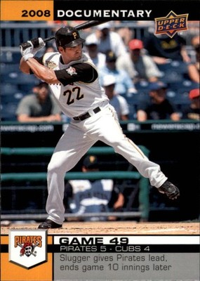 2008 Upper Deck Documentary #1419 Xavier Nady - BB