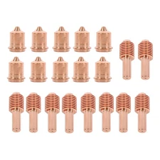 20 Pcs 220671 Plasma Mechanized Cutting Nozzle & 220669 Plasma Electrode Tips