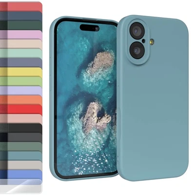 EAZY CASE Hülle für Apple iPhone 17 Handyhülle Silikon Schutzhülle Backcover Smartphone