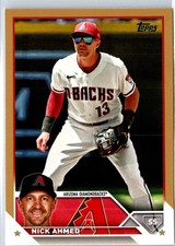 2023 Topps Update #US12 Nick Ahmed /2023 Gold