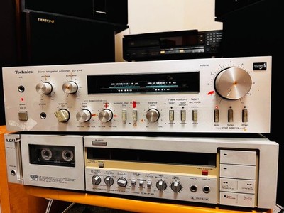 Technics Stereo Amplifier SU-V44 1981 working Integrated amplifier