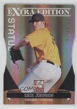 2011 Donruss Elite Extra Edition Gold Status Die-Cut 3/10 Erik Johnson #19 0u7
