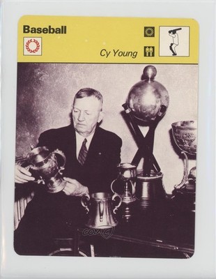 1977-79 Sportscasters Series 51 Geneva A Cy Young #51-03 HOF 0p6