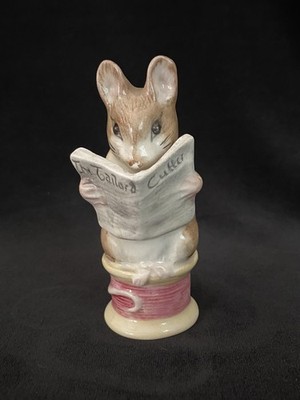 Vintage Beswick Beatrix Potter Tailor of Gloucester 1949 Made in England