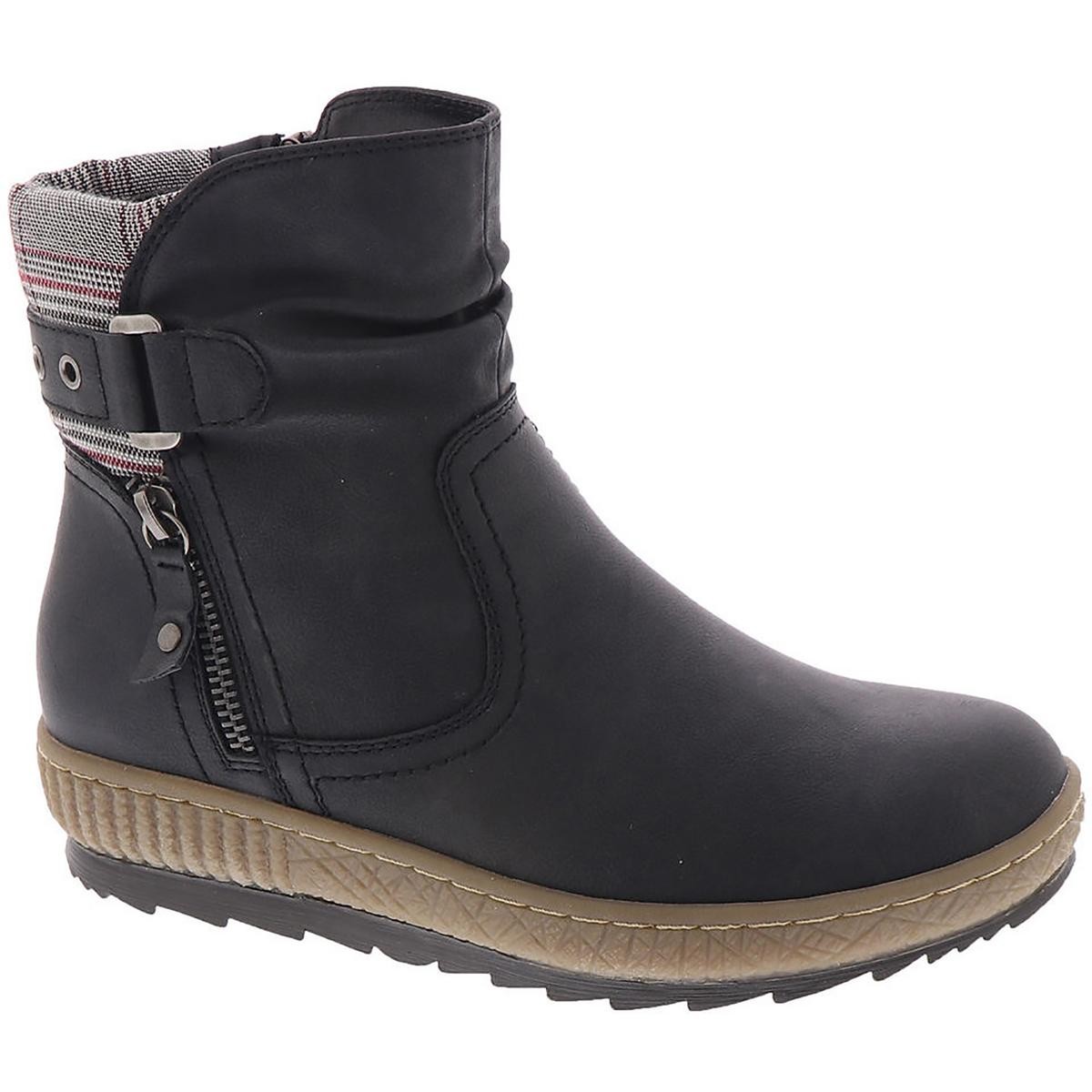 Женская обувь Carol из искусственной кожи Womens Wanderlust, удобные пинетки на молнии, BHFO 1001