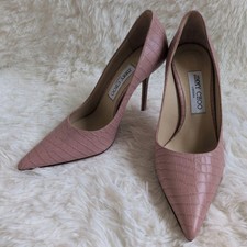 Jimmy Choo Croc Embossed Pointed pumps Size EU 38