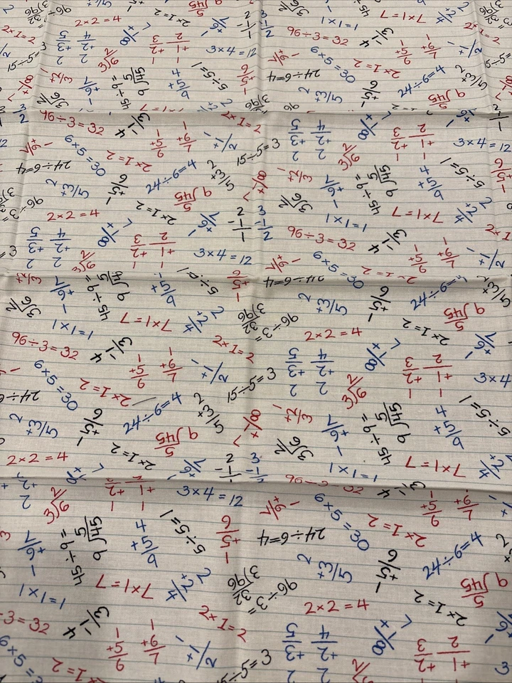 BERENSTAIN BEARS- Moda 2012 -Rare Bear Country School 3 Fat Quarters VTG - Image 3 of 4