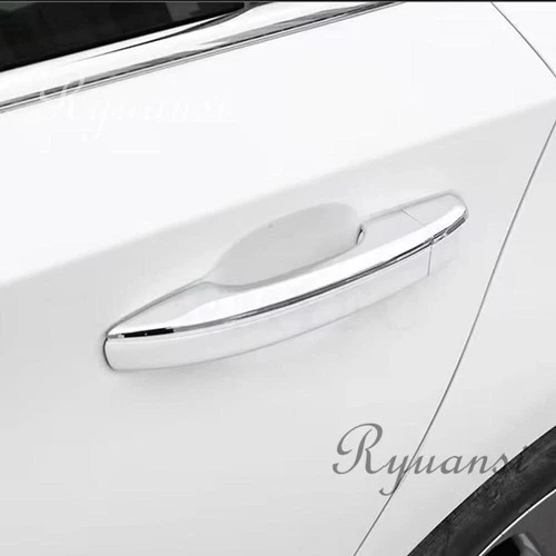 Glossy Chrome Door Handle Cover Decor Trim For Honda Accord 10th Gen 2018-2022