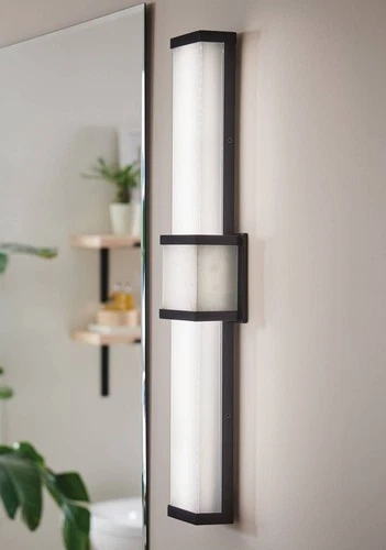 Hinkley Pietra 24 3/4" Wide Black LED Bath Light - Picture 1 of 10