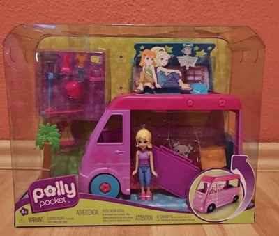 POLLY POCKET POP UP GLAMPER VAN  VINTAGE 2009! Neu Im OVP