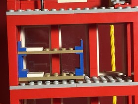 Lego City Fire Station 60110 Incomplete Build Only.