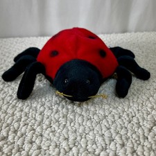Ladybug Plush Dan Dee Stuffed Bug Small 6" Red Black Collector's Choice Beanbag