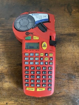 Brady PAL-750-499 ID Pal Labeling Tool 3/4'' 19.1 mm Red Label Maker Handheld